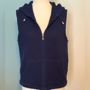 Ladies Navy Blue Vest - Size small